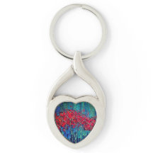 Llavero de Metal Corazones