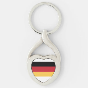Llavero de metal de la bandera de Alemania Oktober