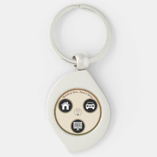 Llavero de metal personal