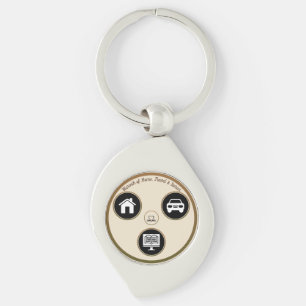 Llavero de metal personal