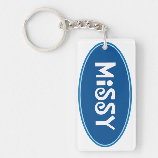 Llavero de MISSY (Frente)