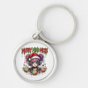 Llavero de Navidad de Anime Punk Regalo para Chica