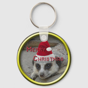 Llavero de Navidad de Meerkat