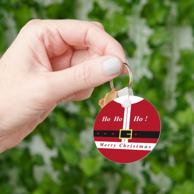 Llavero de Navidad de Papá Noel Regalo (Mano)