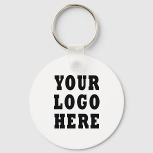 Llavero de negocio de empresa personalizado con lo