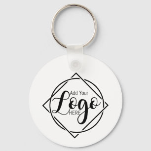 Llavero de negocio personalizado con logotipo lind