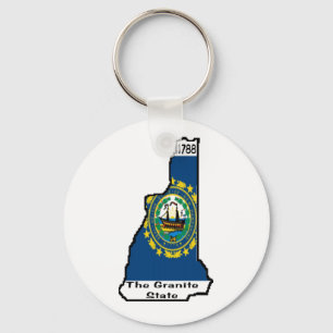 Llavero de New Hampshire