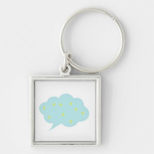 Llavero de Nube Adorable