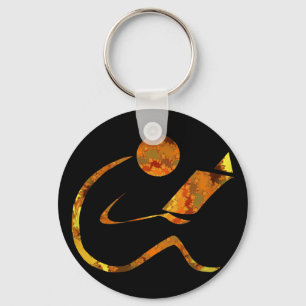 Llavero de oro del lector