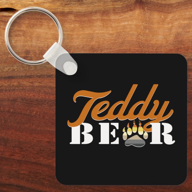 Llavero de osito de peluche (Anverso)