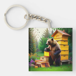 Llavero de Oso en Colmena