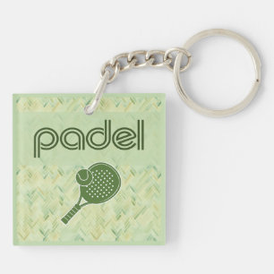 Llavero de Padel – Verde Matcha Vibraciones de Azu