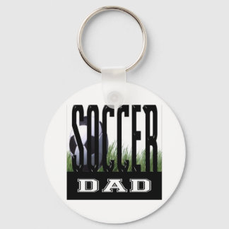 Llavero De papá y mamá del fútbol
