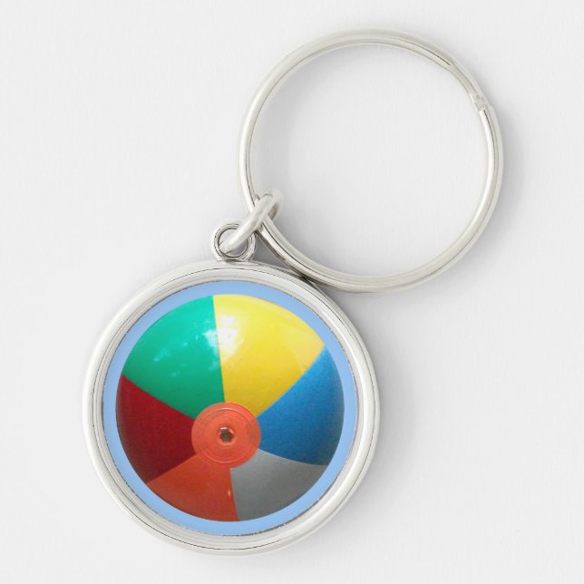 Llavero de Pelota de Playa (Frente)