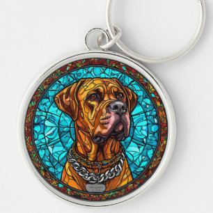 Llavero de perro Boerboel para la raza sudafricana