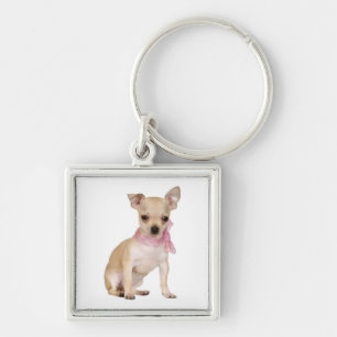 Llavero de perro cachorro Chihuahua amor
