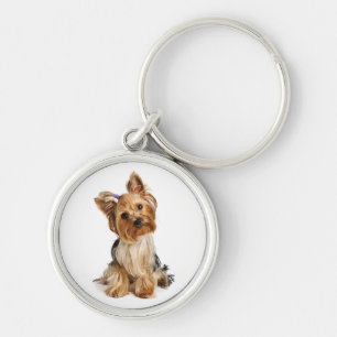 Llavero de perro cachorro Yorkshire Terrier - York