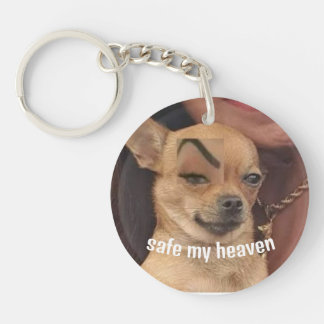 Llavero de perro de meme