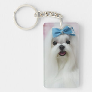 Llavero de Perro Personalizado   2 Subidas de Foto