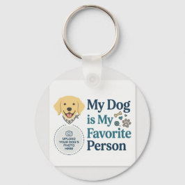 Llavero de persona favorita mascota con foto perso