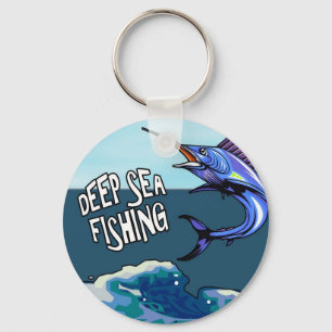 Llavero de pesca en alta mar