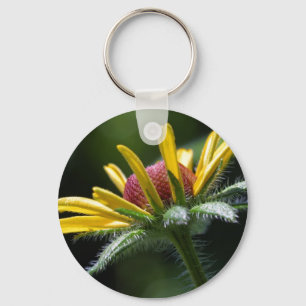 llavero de pétalos de flor
