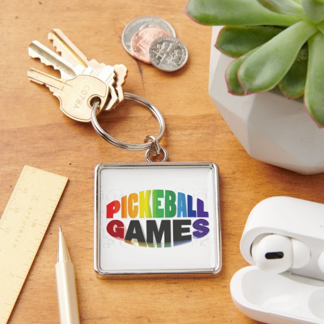 Llavero de Pickleball (Escritorio )