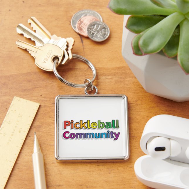 Llavero de Pickleball (Escritorio )