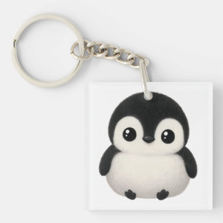 Llavero de Pingüino Kawaii – Amuleto de Pingüino B