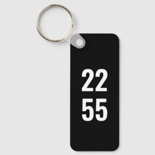 Llavero de Placa de Vehículo Personalizada