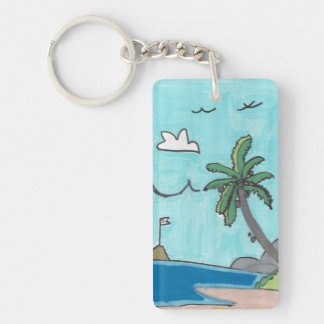 Llavero de playa