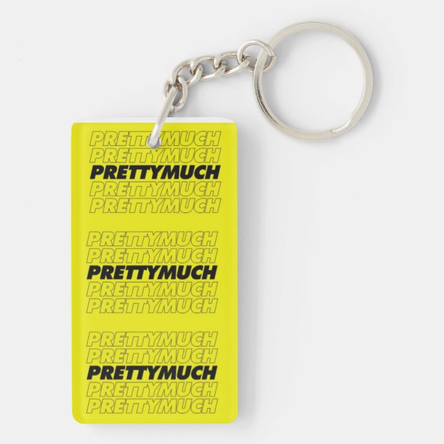 Llavero de PRETTYMUCH (Atrás)