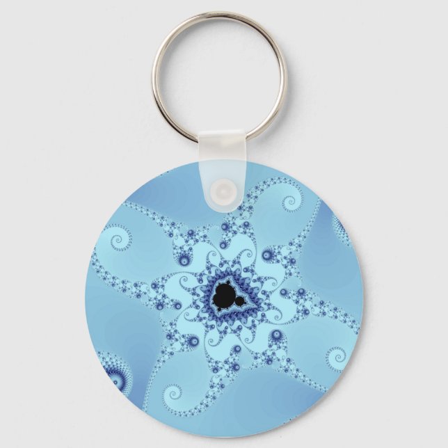 Llavero de Pulpos Azules (Anverso)