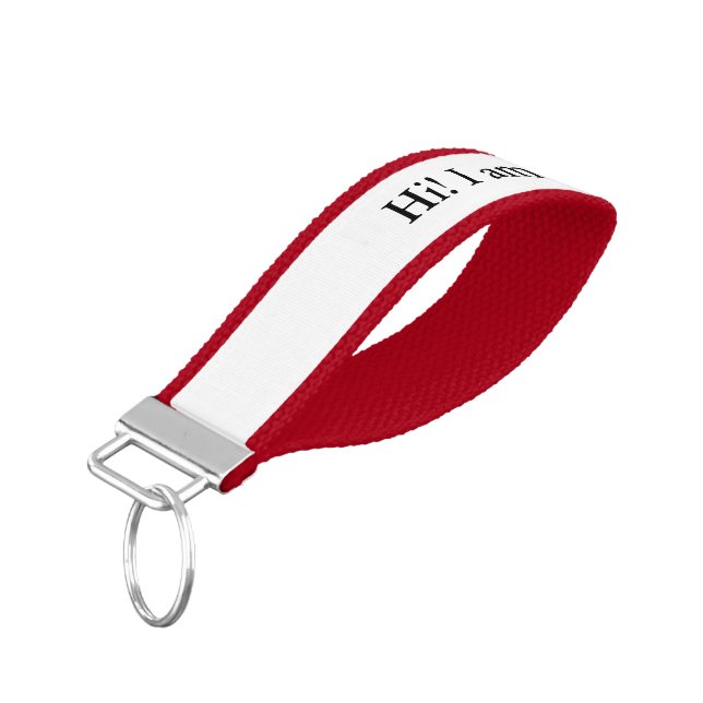 LLAVERO DE PULSERA リストバンドキーホルダー (Angulado hacia abajo)