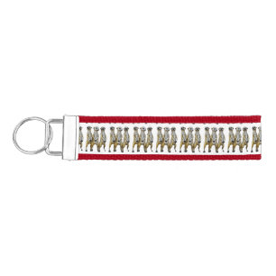 Llavero De Pulsera 3 Meerkats permanentes Thunder_Cove