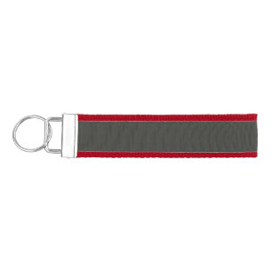 Llavero De Pulsera Aceite de color negro (color sólido)