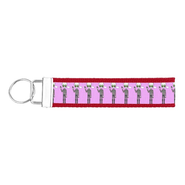 Llavero De Pulsera Amigable Waving Alien Thunder_Cove (Llaves lado izquierdo)