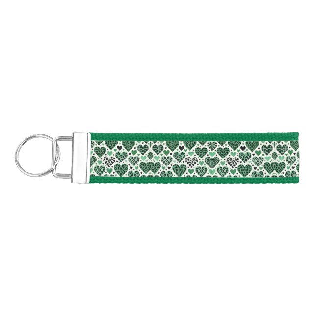 Llavero De Pulsera Amor Loco (Verde) (Llaves lado izquierdo)
