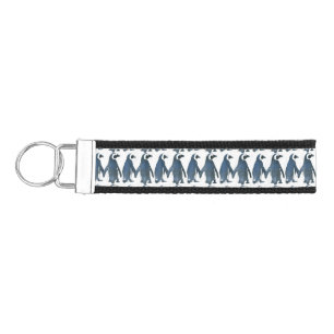 Llavero De Pulsera Amor Pájaros Pingüino Pareja Thunder_Cove