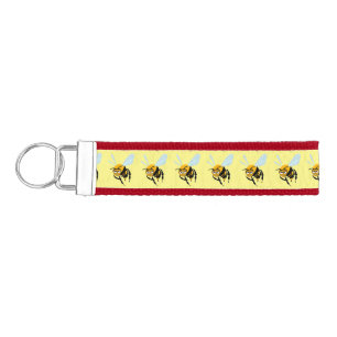 Llavero De Pulsera Angry Bee Thunder_Cove