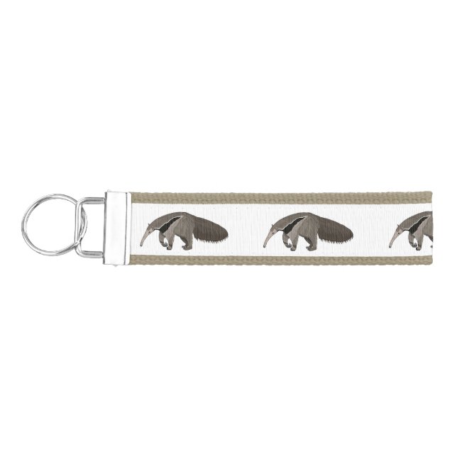 Llavero De Pulsera Anteater personalizado ilustracion (Llaves lado izquierdo)