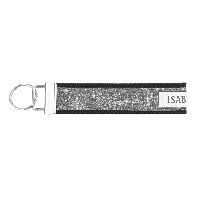 Llavero De Pulsera Aspecto de textura y nombre personalizado de Purpu (Llaves lado izquierdo)