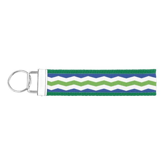 Llavero De Pulsera Bandera de Burlington, Vermont (Llaves lado izquierdo)