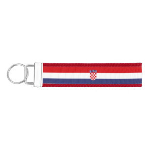 Llavero De Pulsera Bandera de Croacia