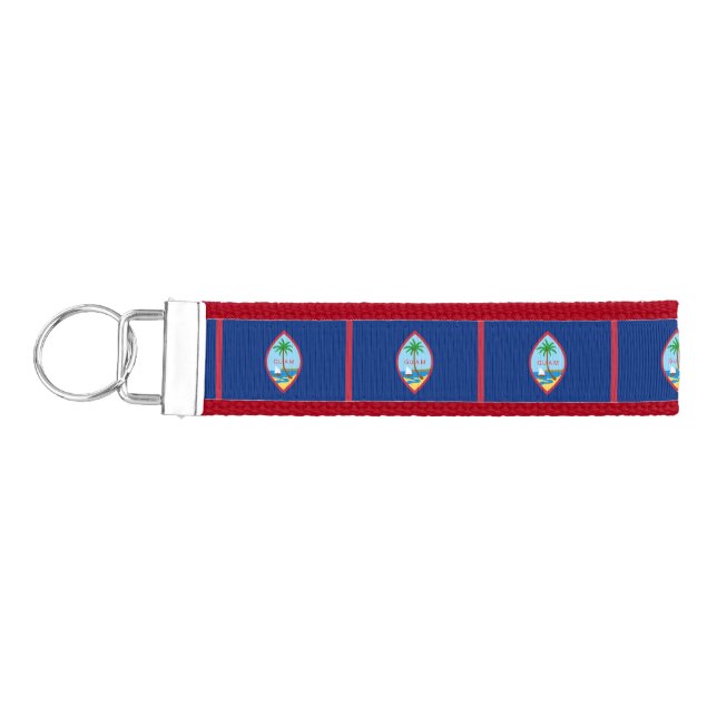 Llavero De Pulsera Bandera de Guam (Llaves lado izquierdo)