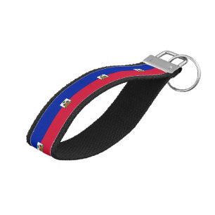 Llavero De Pulsera Bandera de Haití