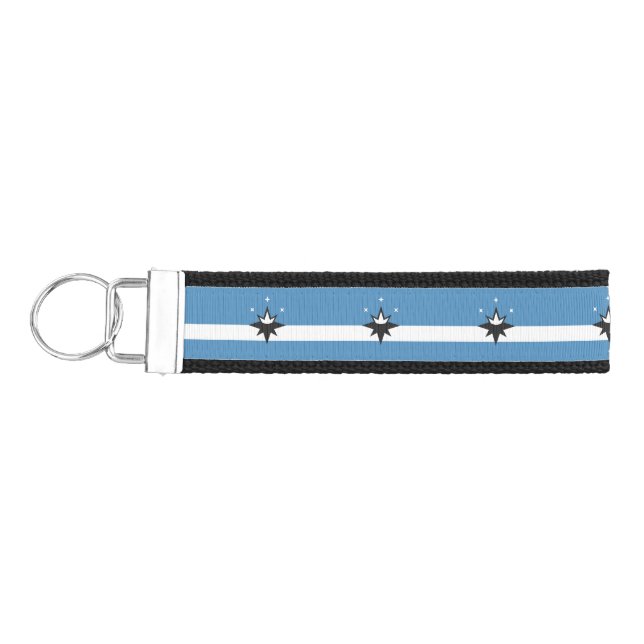 Llavero De Pulsera Bandera de Springfield, Misuri (Llaves lado izquierdo)