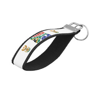 Llavero De Pulsera Bandera de Sudáfrica cautiva patriótico