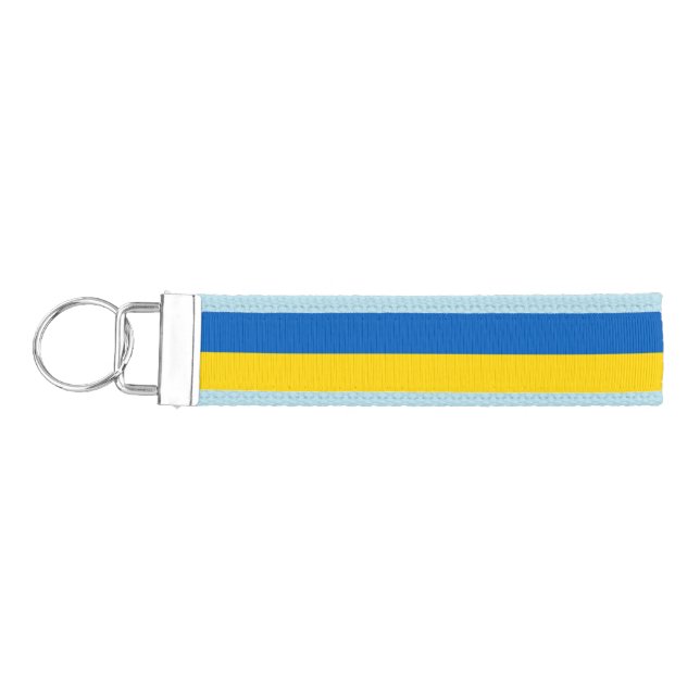 Llavero De Pulsera Bandera ucraniana (Ucrania) (Llaves lado izquierdo)