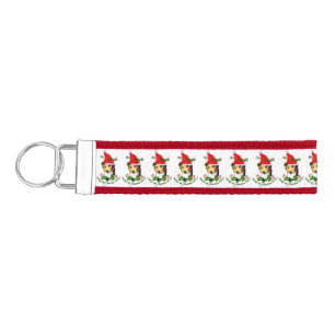 Llavero De Pulsera Beagle Navidades Merry